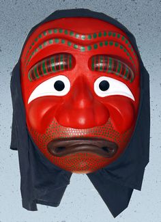 Korean Mask Traditional, Korean Mythology, Red Korean, Old Monk, Korean Culture, Korean History