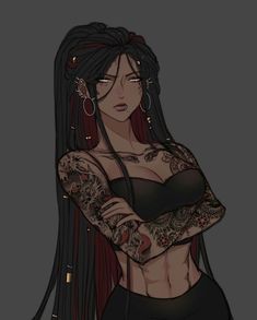 Incubus, Black Anime Characters, Black Cartoon, Black Art Pictures, Character Ideas, Cute Art Styles, Monster Hunter, Character Designs