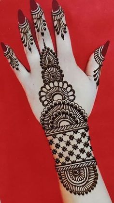 new easy mehndi designs front hand side Cone Designs For Hands, Mehndi Arabic, Mehandi Design For Hand, Mehandi Designs Easy, Hand Mehndi Designs, Mehndi Designs Simple, New Mehndi, Mehndi Outfit