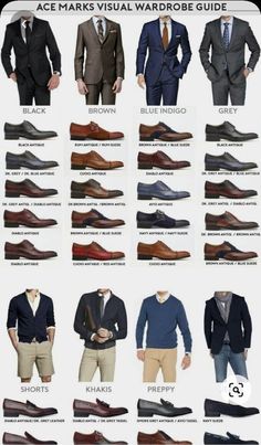 Must Have Suits For Men, Italian Suits For Men, Brogues Outfit, Business Casual Attire For Men, Mens Smart Casual Outfits, Mens Business Casual Outfits, Classy Outfits Men, Men Fashion Casual Shirts, Dress Suits For Men