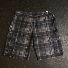 Grey Plaid Shorts. These Are Perfect To Wear To The Beach. #New #Shorts #Sandiego Tan Plaid, Grey Plaid, Mens Plaid, Shorts Men, Brown Plaid, Gray Plaid, Sweat Shorts, Plaid Shorts, Khaki Shorts