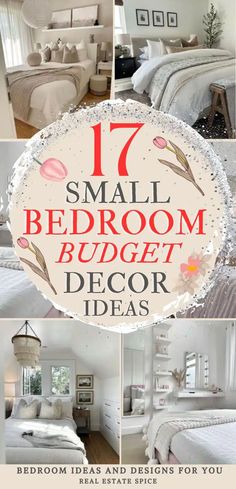 #girlsroom #bedroomideas #dormdecor #bohobedroom #bohochic #homedecortips Small Modern Bedroom, Bedroom Decor On A Budget, Bedroom Trends, Budget Bedroom, Small Bedroom Designs, Fall Bedroom, Relaxing Bedroom, Small Bedroom Decor, Woman Bedroom