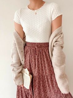 Teaching Outfits, Cottagecore Outfits, Cute Modest Outfits, Stil Boho, Cottagecore Fashion, Church Outfits, Mode Inspiration, Looks Vintage, Modest Outfits