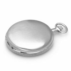 PRODUCT DESCRIPTIONCommemorate a milestone like a graduation or anniversary with this beautiful brushed-silver finish pocket watch! The interior features a skeleton dial that reveals the watch's inner 17-jewel mechanism, protected by a scratch-resistant lens, white white chapter ring and black numerals and hands. Add free custom engraving of up to four lines on both the front and back covers for a one-of-a-kind heirloom gift! The pocket watch comes with a 12" chain, and is packaged in a Charles Liquor Flask, Mechanical Pocket Watch, Silver Pocket Watch, Executive Gifts, Engraving Fonts, Heirloom Gifts, Tabletop Clocks, Pocket Watch Chain, A Skeleton