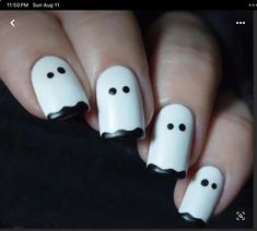 Halloween Nails Diy, Easy Diy Halloween, Manicure Y Pedicure