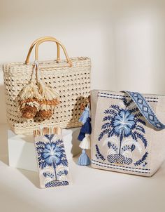 It’s doesn’t get any more relaxed than this. Our Palmetto Bucket bag is created with the same breezy vibe of its namesake: palm tree embroidery on a cotton and jute blend with an embroidered cotton shoulder strap keeps you organized in the most chill way with easy an back slip pocket. Embroidered Vacation Pouch Bag, Embroidered Pouch Bag For Vacation, Embroidered Rectangular Bucket Bag For Travel, Embroidered Bucket Bag For Vacation, Summer Embroidered Rectangular Bag, Embroidered Rectangular Summer Bag, Embroidered Rectangular Vacation Bag, Bohemian Bags With Detachable Handle For Vacation, Bohemian Vacation Bag With Detachable Handle