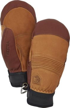 cork/brown Hestra Gloves, Snow Mittens, Leather Work Gloves, Winter Mittens, Cut Resistant Gloves, Foam Insulation, Cold Weather Accessories, Bearpaw Boots, Mens Gloves