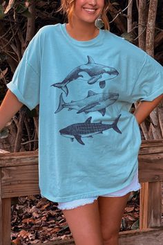 Whale Shark Shirt, Summer Shirt, Coconut Girl, Coconut Girl Aesthetic, Environmental Shirt, Shirt for Summer, Summer Beach, Beach Bum Shirt, Beach Bum Aesthetic, Summer Sweatshirt, Sweatshirt for Women, Women Trendy, Summer Shirt, Granola Girl  PRODUCT DETAILS & SIZING  ✽ This Comfort Colors garment-dyed t-shirt tee is made with 100% with ring-spun cotton. The soft-washed, garment-dyed fabric brings extra coziness to your wardrobe while the relaxed fit makes it an excellent daily choice. The double-needle stitching throughout the tee makes it highly durable while the lack of side-seams helps the shirt retain its tubular shape. ✽ Please order 1-2 sizes larger than your normal size if you are looking for an oversize look!  CARE AND INSTRUCTIONS ✽ Machine wash garments inside out, with simila Summer Clothes T-shirts & Tank Tops, Summer Outfits T Shirt, Cute Summer Tees, Whale Shark Shirt, Cute Summer T Shirts, Granola Shirts, Summer T-shirts, Summer Shirts Aesthetic, Beach Bum Aesthetic Outfit