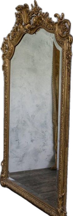 French Baroque Interior, French Frames, Large Antique Mirror, Antique Vintage Decor, Baroque Mirror, French Baroque, Mirror Aesthetic, Diy Vintage Decor, Yennefer Of Vengerberg