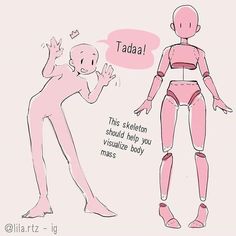 an image of a cartoon character talking to another person with text bubble above it that says tada