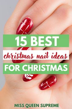 Christmas nails Healthy Skin Care