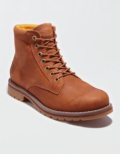 Premium leather upper/Lace-up silhouette/TIMBERDRY™ waterproof technology/OrthoLite® insole/L7 traction lug outsole/Not eligible for promotions | Only ships within the USA Rugged Boots, Shop Boots, Boots For Men, Timberland Mens, Boots Fall, Mens Outfitters, Men's Boots, Waterproof Boots, Boot Shop