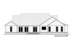 this is the front elevation of these house plans