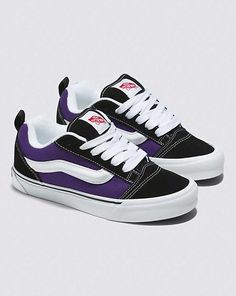 Purple Vans Shoes, Estilo Vans, Vans Shoes Fashion, Purple Vans, Old School Vans, Pretty Sneakers, Tenis Vans, Face Profile, Pretty Shoes Sneakers