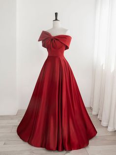 Red Sleeveless Off Shoulder Dress, Red Sleeveless Off-shoulder Dress, Red Sleeveless Off Shoulder Evening Dress, Red Sleeveless Off-shoulder Evening Dress, Red One Shoulder Wedding Gown, One Shoulder Red Gown For Wedding, Red One Shoulder Gown For Wedding, Elegant Red Off-shoulder Maxi Dress, Red Off-shoulder Maxi Dress For Evening