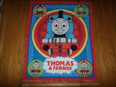 the thomas and friends poster is on the floor