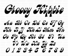 an old english alphabet with the letters and numbers in black ink on a white background