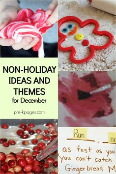 non - holiday ideas and themes for december