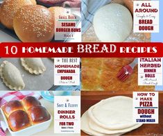 10 homemade bread recipes that are easy to make and great for beginner bakers