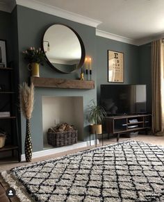 the living room is clean and ready to be used as a home theater or entertainment center