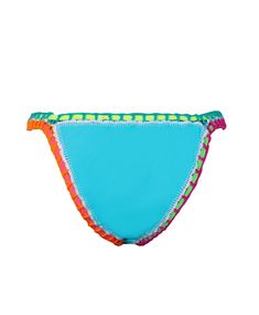 Ferrarini by PQ Swim Pacific Blue Crochet Bottom [open_accordion] Details and Care This crochet bikini features exposed elastic detailing that adds a touch of vintage charm and stretchy fabric that ensures a comfortable and flattering fit for all body types. Our famous retro-inspired bright blue bikini produced in collaboration with original female Brazilian designer, Solange Ferrarini. Available in a bright rainbow of colors including Black, White, Acai, Kiwi, Ultraviolet, Red, Mango, Indie Sky Stretch Crochet Trim Swimwear For Pool, Stretch Swimwear With Crochet Trim For Pool, Summer Swimwear With Crochet Trim And Stretch Fit, Summer Stretch Swimwear With Crochet Trim, Stretch Swimwear With Crochet Trim For Summer, Stretch Beachwear With Crochet Trim, Stretch Beachwear Swimwear With Crochet Trim, Stretch Swimwear With Crochet Trim, Retro Blue Bottoms For Poolside