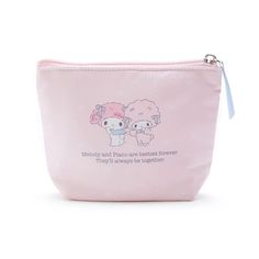 The best way to stay kawaii and organized at the same time is by using these cute pouches! You can store anything from small accessories, cosmetics, snacks, or even money. Make sure to keep any of these mini kawaii pouch bags on hand at all times so you don't forget anything important! This Sanrio pouch features a pastel illustration of My Melody and My Sweet Piano! Kawaii Rectangular Cosmetic Bag For Daily Use, Cute Rectangular Cosmetic Bag For Storage, Pink Cosmetic Storage With Removable Pouch, Cute Pink Cosmetic Bag For Storage, Cute Rectangular Coin Purse For Daily Use, Pink Pouch For Daily Use Cosmetic And Toiletry Storage, Pink Pouch For Daily Cosmetic And Toiletry Storage, Pink Cosmetic And Toiletry Storage Pouch For Daily Use, Kawaii Pink Cosmetic Bag For School