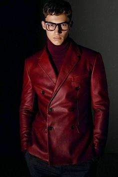 Great product! Excellent quality for the price!! Red Leather Blazer, Mens Leather Blazer, Lambskin Leather Blazer, Outfits Quotes, Slim Fit Coat, Men's Leather Jackets, Mens Fashion Edgy, Leather Blazer Jacket, Lambskin Leather Jacket