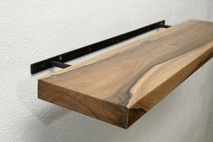 Walnut Floating Shelves Custom Wood Shelves Rustic Shelves - Etsy Wood Floating Shelves Kitchen, Wood Shelf Diy, Walnut Floating Shelves, Live Edge Shelves, Fireplace Update, Diy Wood Shelves, Shelves Bathroom, Floating Shelves Kitchen, Walnut Shelves