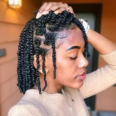 Mini Twists Natural Hair, Two Strand Twist Hairstyles, Cabello Afro Natural, Twisted Hair, Protective Hairstyles For Natural Hair, Girls Natural Hairstyles, Natural Hair Twists, Twist Styles, 4c Natural Hair