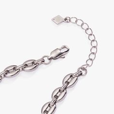 Crafted to be worn every day, this stainless-steel bracelet is tarnish-resistant, so you can feel confident when you wear it on repeat. The Mariner Chain Bracelet features an adjustable fit and a casual design that can be worn with any OOTD you have in mind. Modern Adjustable Charm Bracelet With Extender, Adjustable Metal Chain Bracelet, Tarnish Resistant, Modern Gunmetal Chain Bracelet In Stainless Steel, Adjustable Silver Tarnish-resistant Chain Bracelet, Modern Gunmetal Chain Bracelet, Modern Adjustable Gunmetal Chain Bracelet, Modern Gunmetal Stainless Steel Chain Bracelet, Silver Metal Chain Bracelet, Tarnish Resistant, Silver Metal Chain Bracelet Tarnish Resistant