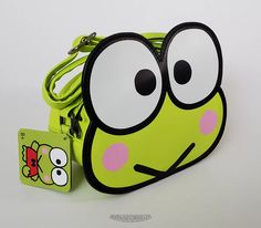 🚦Loungefly Hello Kitty - Keroppi Crossbody Bag Exclusive! - New! | eBay Kawaii Green Shoulder Bag For Daily Use, Green Kawaii Shoulder Bag For Daily Use, Cute Green Bag With Removable Pouch, Playful Green Shoulder Bag For School, Green Everyday Kawaii Shoulder Bag, Playful Green Bags For Daily Use, Cute Green Shoulder Bag With Adjustable Strap, Playful Green Bags For Everyday Use, Fun Green Shoulder Bag For School