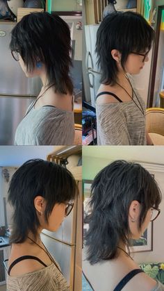 Instagram : Haircut @9hahoi  https://www.instagram.com/9hahoi/ #hair #shorthair #hairstyle  #haircut #hairstylist #mullet  #hairdesign #hanoi #vietnam #vietnamese #so9hahoi #xomhahoi #9xomhahoi #9hahoi Short Lots Of Layers Hair, Soft Mullet Asian, Masc Mullet Women, Jellyfish Mullet Haircut, Short On Top Long On Bottom Hairstyles, Pixie Cut Asian Hair, Hairstyles For Mullets, 2000s Japanese Haircut, Pisces Hairstyle