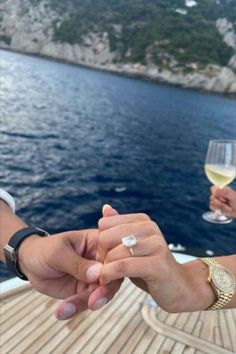 RADIANT CUT HIDDEN HALO DIAMOND ENGAGEMENT RING Lunden And Olivia Engagement, Mined Diamond Engagement Ring, Suburban Wife Aesthetic, Rich Couple Aesthetic Classy Faceless, Luxe Engagement Rings, Engaged Astethic, Insane Engagement Rings, Proposal Aesthetic Ring, Italy Proposal Aesthetic