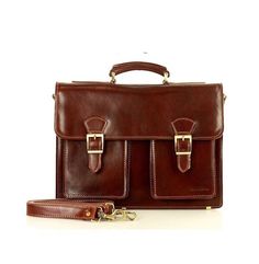 BROWN LEATHER BRIEFCASE HANDMADE Elegant design and precise workmanship make the men's three-compartment leather briefcase not only a practical but also a fashionable accessory. Juxtaposed with professional business attire, the briefcase will give any man a confident and stylish look. The leather briefcase has been designed for maximum functionality and practicality. You will find many useful compartments and pockets to help you organise your documents, laptop, pens, credit cards and other small Brown Satchel With Smooth Grain For Business, Brown Leather Case For Business Trips, Rectangular Briefcase With Interior Card Slots, Brown Leather Cases For Business Trips, Brown Rectangular Travel Briefcase, Brown Smooth Grain Briefcase For Office, Brown Smooth Grain Shoulder Bag For Business Trips, Classic Brown Business Bag, Brown Business Case