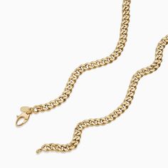 #All Our Carmine Curb Graduated Necklace is all the things you want in chic elegance. Bold curb links are interwoven for strength and beauty, making a necklace you'll never take off The Finer Points: #YellowGold-14kSolidGold-18 Metal: 14 Karat Yellow Gold Dimensions: 9mm Wide, 18 Inches Long Weight: 10 Grams Construction: Hollow Links,Teardrop Lobster Clasp Origin: Crafted in Vicenza, Italy Yellow Gold Tarnish-resistant Cuban Link Necklace, Elegant Cuban Link Necklace With Solid Construction, Tarnish-resistant Yellow Gold Cuban Link Necklace, Yellow Gold Cuban Link Chain Necklace, Fine Jewelry Yellow Gold Chain Link Necklace, Classic Yellow Gold Cuban Link Necklace With Solid Construction, Luxury Yellow Gold Curb Chain Necklace, Yellow Gold Curb Chain Link Necklace, 14k Gold Necklace With Solid Link Construction