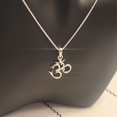 Beautiful Ohm Prayer Necklace 16" Matching Earring Set Silver Ohm Necklace, Om Earrings, Blue Diamond Necklace, Om Necklace, Silver Drop Necklace, Rose Gold Pendant Necklace, Open Heart Necklace, Resin Pendant Necklace, 18k Gold Necklace