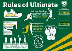 the rules of ultimate frisbee