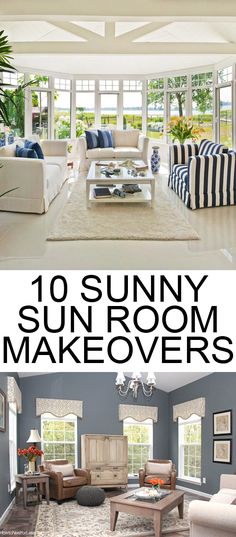 sunroom makeovers to brighten up the room