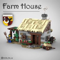 an image of a lego farm house set