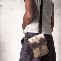 Sling Man Bag Everyday Canvas Chest Bag, Daily Use Canvas Crossbody Chest Bag, Daily Use Crossbody Chest Bag In Canvas, Functional Crossbody Shoulder Bag With Waxed Finish, Functional Waxed Finish Crossbody Shoulder Bag, Functional Waxed Canvas Crossbody Shoulder Bag, Urban Rectangular Shoulder Bag For Everyday Use, Travel Shoulder Bag With Silt Pocket, Rectangular Canvas Shoulder Bag With Silt Pocket