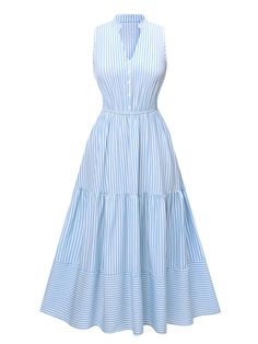 Dressy Summer Dresses, Best Dress For Girl, Retro Stage, Stand Collar Dress, 1960's Dress, Retro Chic, Girly Outfits, Collar Dress, Stand Collar