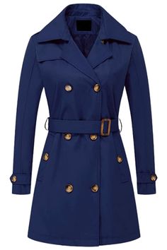 A Classic Double-Breasted Trench Coat, is the epitome of timeless elegance. Crafted from premium Cotton Twill, this thigh-length coat ensures both warmth and a stylish silhouette. The iconic double-breasted design, coupled with a belted waist, offers a flattering fit, highlighting your waist even in the colder months. Functional side pockets add to its practicality, ensuring you always have space for your essentials. Whether it's a breezy evening or a cold winter morning, this trench coat is you Long Dress Jacket, Women's Trench Coat, Womens Dress Coats, Loose Coat, Early Winter, Double Breasted Trench Coat, Long Trench, Long Trench Coat, Dress Jacket