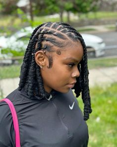 Two Strand Twist Loc Retwist, Dreadlock Styles For Women Short Hair, Women Loc Retwist Styles, Ras Hairstyles For Women, Cute Loc Retwist Styles, Dressy Loc Hairstyles, Two Strand Bob Locs, Retwist Styles For Locs Women, Cute Dread Hairstyles Black Women