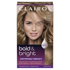 PRICES MAY VARY. UNSTOPPABLE VIBRANCY TrueColorSeal Technology locks in color to help protect against water-fading, mazimizing vibrancy. MOISTURIZING SHINE HydraShine Conditioner moisturizes + smoothens hair. INTENSE COLOR Need a boost of color? The Color Boost Glaze amplifies your color anytime. Shade: Caramel Bronde, a striking caramel shade with a swirl of both blonde and brown One hair color application kit: Permanent Color Cream, Activator, HydraShine Conditioner, Color Boost Glaze, Pair of Sandy Brown Hair Color, Caramel Bronde, Brown Sugar Hair, Sandy Brown Hair, Permanent Hair Dye Colors, Clairol Hair, Hair Mistakes, Bronde Hair, Dyed Blonde Hair