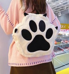 Lovely Paw Backpack PN6395 ●Size:35*31*7 cm. ●Material :plush (Please allow 1-3cm differs due to manual measurement.As different computers display colors differently,the color of the actual may vary slightly from the above images.Thanks for your understanding.) ●About Shipping: We attach great importance to the orders of each customer and parcel delivery. 1.Processing time: 2-3 business days. 2.Shipping time: 10-15 business days to US, please allow 3-4 weeks shipping to other country.(Shipping times can be affected by variable customs clearance times or public holidays.) Pink Backpack With Cat Design For Daily Use, Casual Cat Design Backpack Bag, Pink Cat Design Backpack, Multicolor Cat Design Backpack, Playful Pink Backpack With Cat Design, Parcel Delivery, Customs Clearance, Backpacks, Holidays