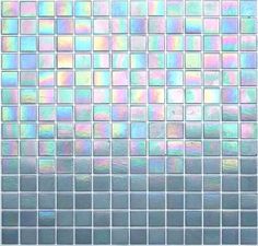 an image of a glass mosaic tile wall