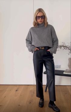 Lydia Jane Tomlinson, Casual Outfit Ideas, Leather Pant, Casual Outfit, Leather Pants, Outfit Ideas, Casual Outfits, Pants, Leather