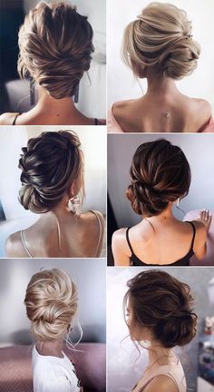 Updo Wedding Hairstyles, Sanggul Modern, Updo Wedding, Bridal Hair Updo, Wedding Hair Inspiration, Penteado Cabelo Curto, Wedding Hairstyles Updo, Wedding Updo, Wedding Hair And Makeup