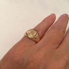 "Pinky ring, Engraved ring, Initial Ring, Personalized Ring, letter ring, 18K Gold Plated, if you prefer it in Sterling Silver , pls note me in note to seller in checkout - also suitable for men and women, Please note in the \"notes to seller\" at checkout. : * state your ring size * letter you want to apper or to leave it blank The product will arrive to you packed in gift box and padded envelope to maintain the product Our jewelry are water resistant and comes with 1 year warranty For more rin Minimalist Gold Initial Ring Engraved, Gold Heirloom Initial Ring With Open Design, Gold Heirloom Open Initial Ring, Gold Diamond Ring With Initials In 14k, Heirloom Gold Initial Open Ring, Gold Heirloom Style Signet Promise Ring, Heirloom Gold Signet Ring For Promise, Heirloom Gold Signet Promise Ring, Gold Diamond Ring With Initials, Fine Jewelry