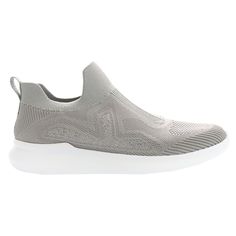 Great for year round travel this slip on is a must with variable stretch knit upper. $84.95 Knit Sneakers, Grey Sneakers, Casual Sneakers, Density, Casual Shoes, Athletic Shoes, Shoes Sneakers, Shoe Accessories, Slip On